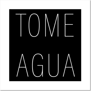 Tome Agua Shirt (white) Posters and Art